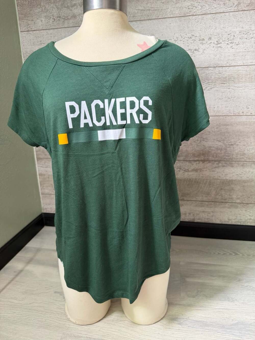 Nike Green Bay Packers Dri-Fit T-Shirt Size S Green